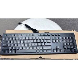 Dell KB216 Wired Multimedia Keyboard Black KB216-BK-US USB Chiclet Keys